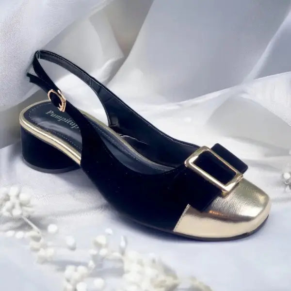 BG Monarch Luxe Slingback Block Heels PIU_212