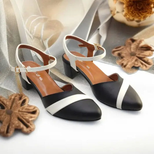 Black Grace Block Heels PIU_200