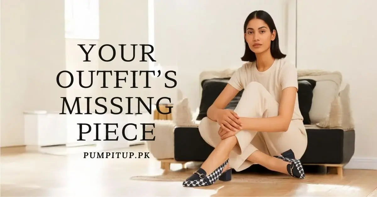 Stylish women’s footwear collection available online at Pump It Up Pakistan
