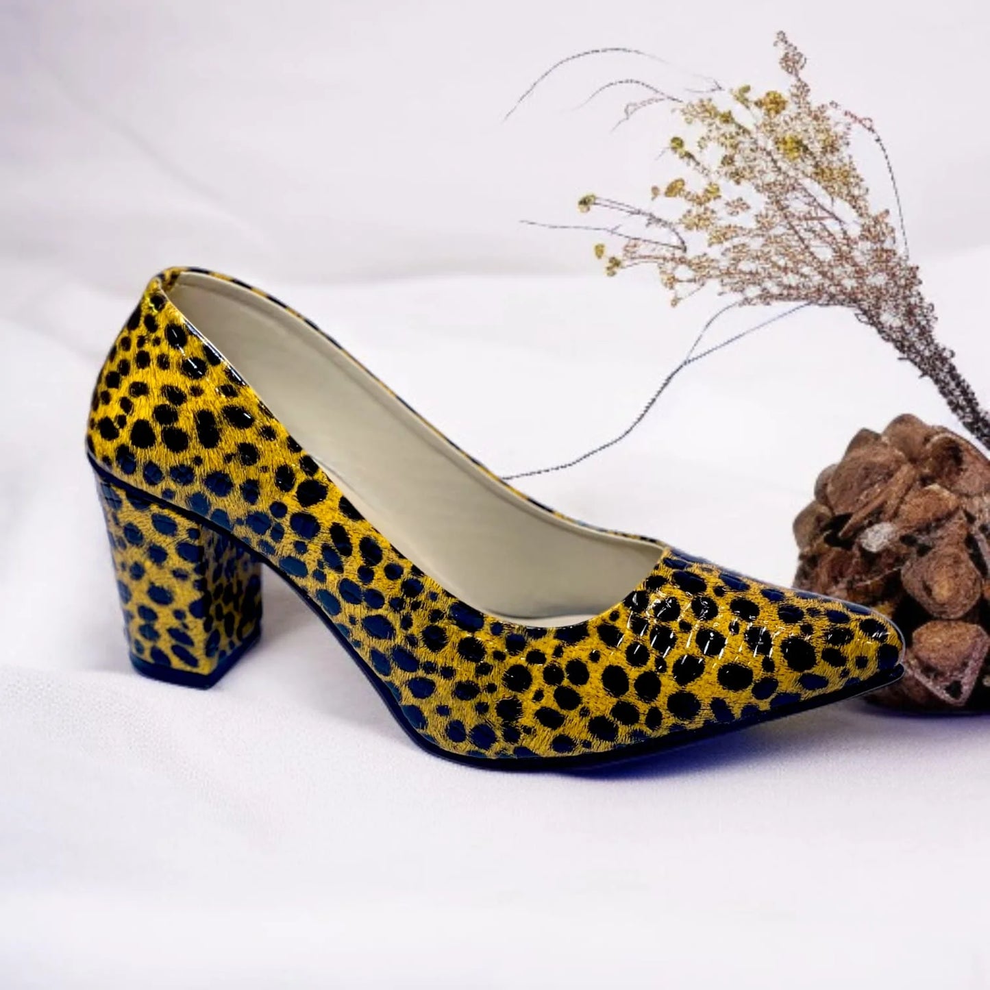 Jungle Queen Block Heel PIU_203
