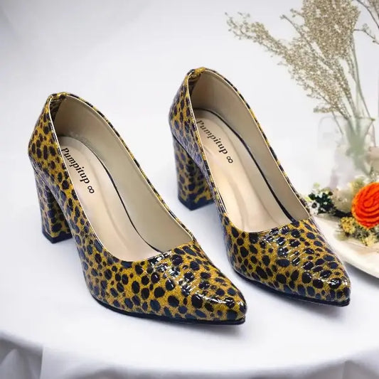 Jungle Queen Block Heel PIU_203