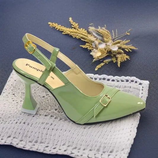 Mint Gloss Heels Pump PIU_192