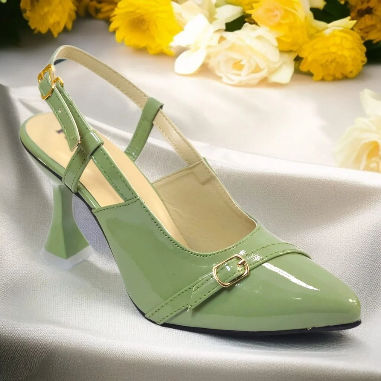 Mint Gloss Heels Pump PIU_192