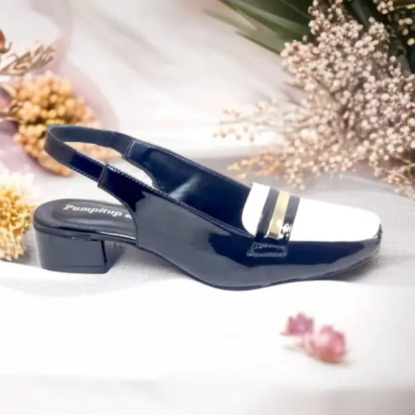 BW Duo Luxe Slingback Block Heel PIU_208