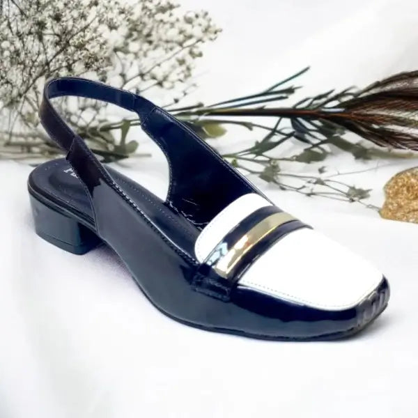 BW Duo Luxe Slingback Block Heel PIU_208