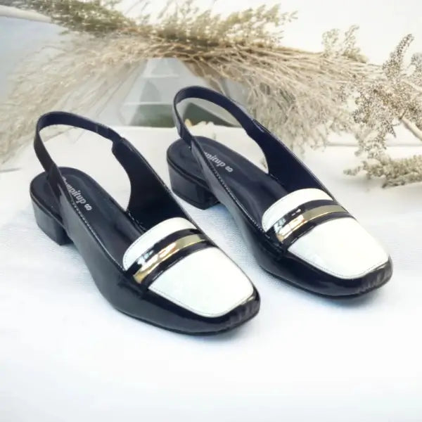 BW Duo Luxe Slingback Block Heel PIU_208