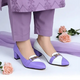 Banafshi Pearl Block Heel PIU_264