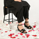 Black H Wedges Block Heel PIU_280