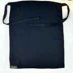 Black Half Niqab HB-67 – Lightweight Double Georgette Modest Wear by Hijabiyana