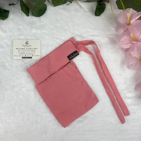 Candy Pink Saudi Niqab HB-13 – Double Georgette Fabric by Hijabiyana By Pumpitup.pk