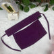 Dark Purple Saudi Niqab (HB-37)