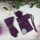 Dark Purple Saudi Niqab Set (HB-39)