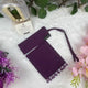 Dark Purple Saudi Niqab With Beads (HB-38)