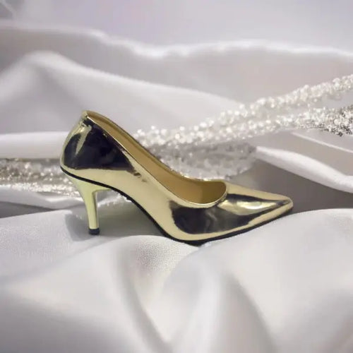 Golden Reflected Comfy Court Shoe PIU_29