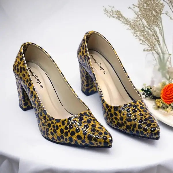 Jungle Queen Block Heel PIU_203