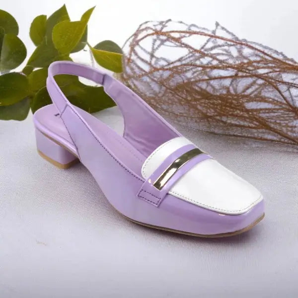 LW Duo Luxe Slingback Block Heel PIU_209