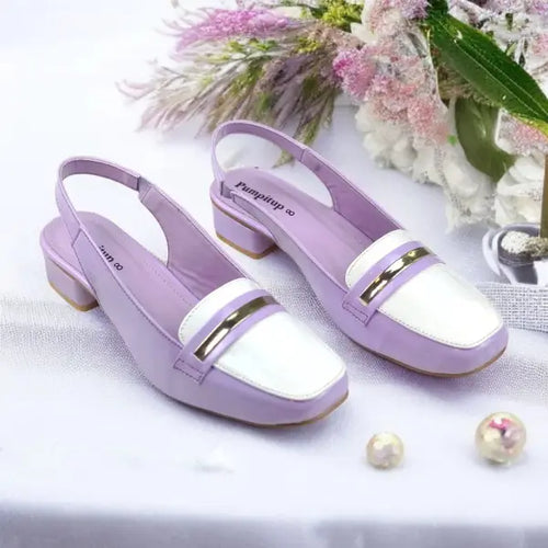 LW Duo Luxe Slingback Block Heel PIU_209