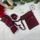 Mehroon Saudi Niqab Set (HB-11)