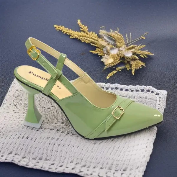 Mint Gloss Heels Pump PIU_192