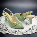 Mint Gloss Heels Pump PIU_192