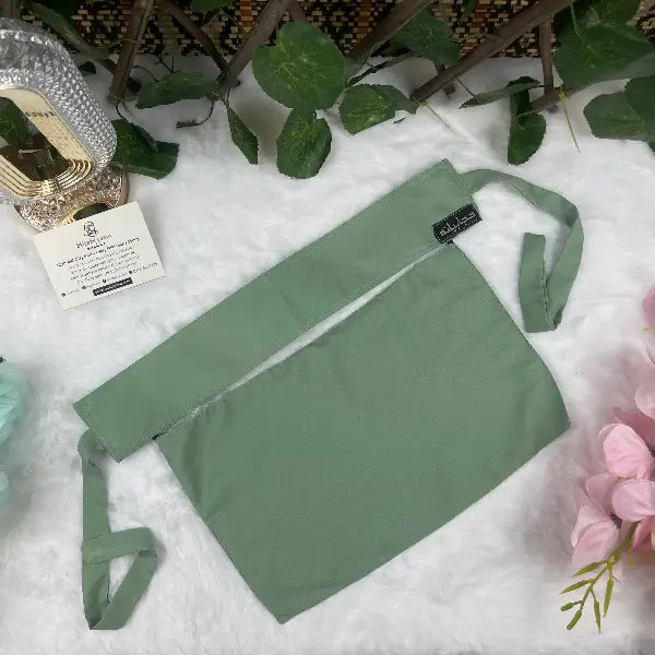 Mint Saudi Niqab HB-25 – Double Georgette Fabric by Hijabiyana By Pumpitup.pk