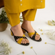 Mustard LVX Super Comfy Block Heel Sandal PIU_158