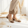 NB Bow Legacy Slingback PIU_216 Imported Sofa Rexine ladies shoes PumpItUp.pk