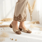 NB Bow Legacy Slingback PIU_216 Imported Sofa Rexine ladies shoes PumpItUp.pk