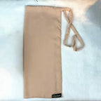 Nude Half Niqab HB-61 – Lightweight Double Georgette Modest Wear by Hijabiyana