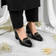 Royale Black Block Heel PIU_260