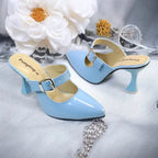 Sky Gloss Heels Pump PIU_190