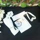 White Saudi Niqab Set (HB-43)