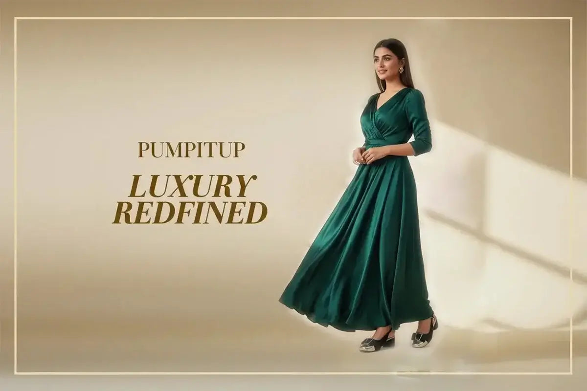 Pumpitup.pk hero bannr for ladies shoes brand in pakistan